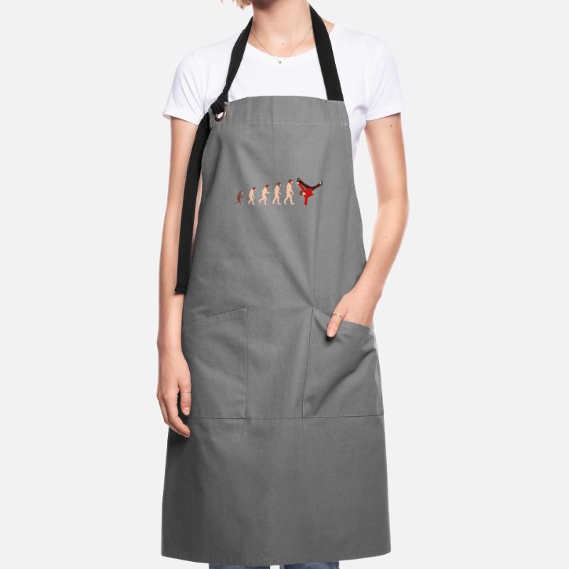 Evolution Breakdance Funny gift idea Artisan Apron