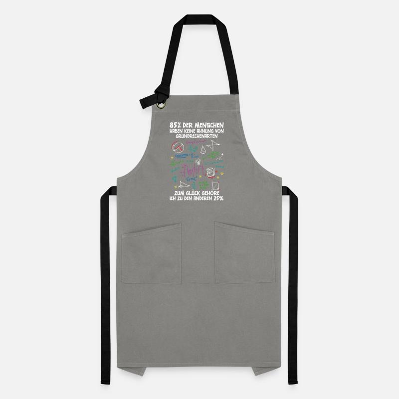 85% have no idea about basic arithmetic Artisan Apron