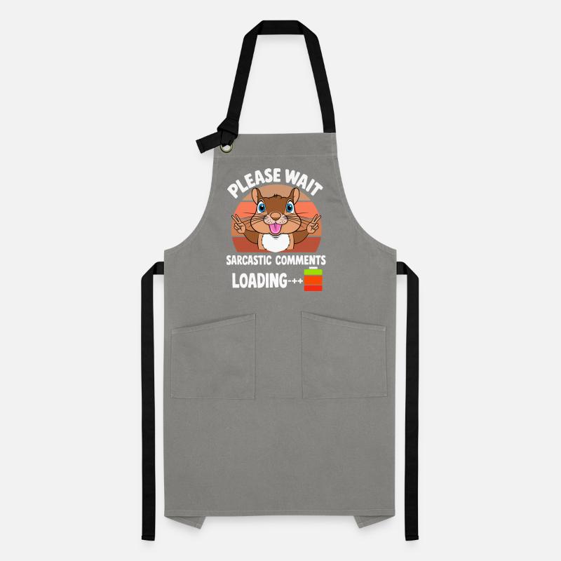 Funny Squirrels Artisan Apron