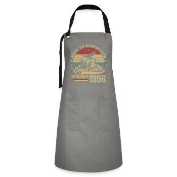 28 years old Aged to Perfection born: September 1996 - Artisan Apron - grey/black - Front - Zoe (177cm)