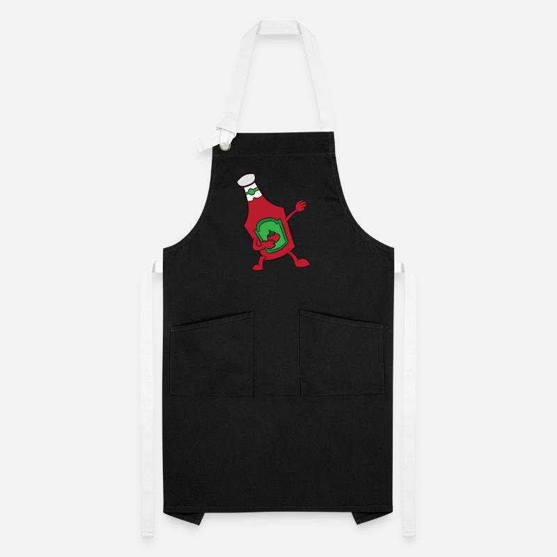 Ketchup - danse, dab, dab, dabbing Tablier contrasté