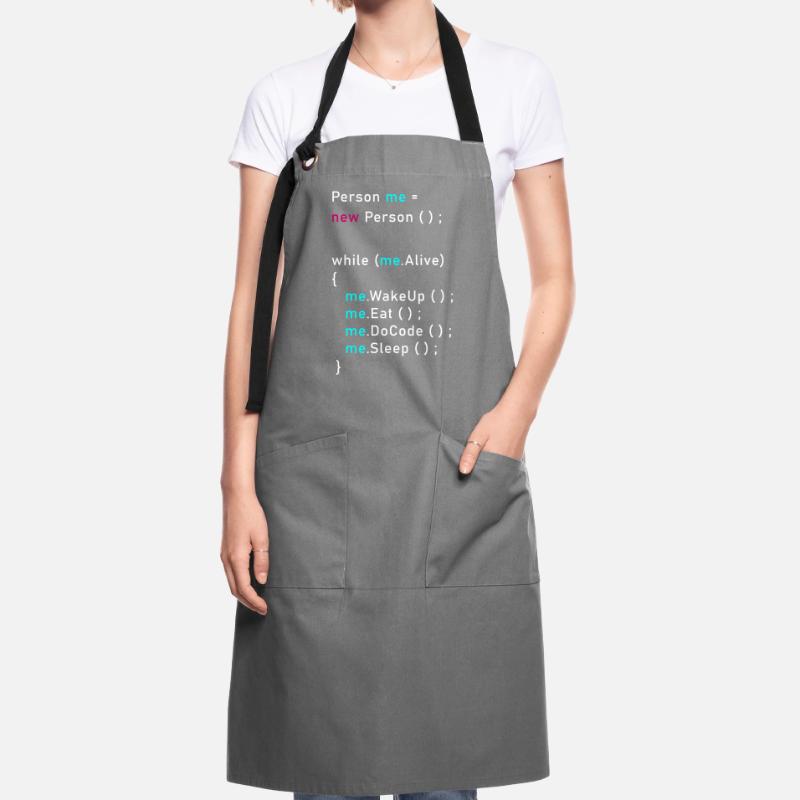 Person me = new person (); Programming Code Java Artisan Apron