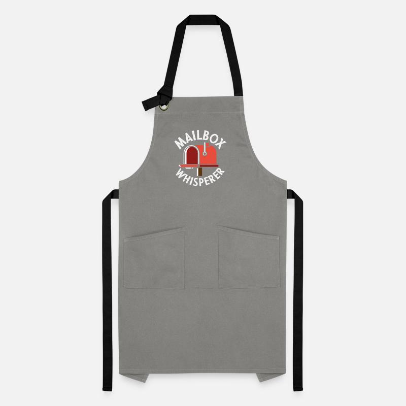 Mailbox Whisperer Postal Worker Mailman Artisan Apron