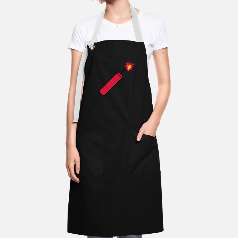 rod tnt dynamite explode explosion blast Artisan Apron