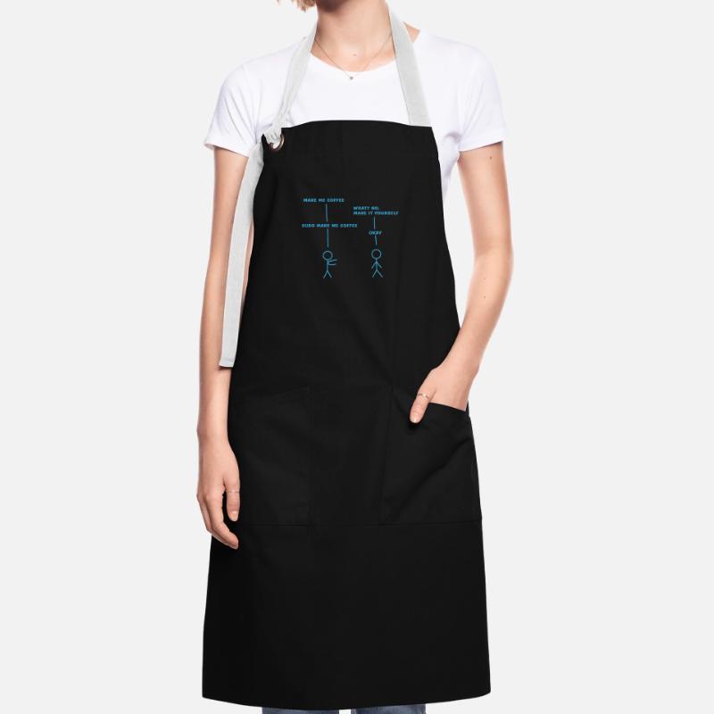 Coding saying Debug IT nerd gift Artisan Apron