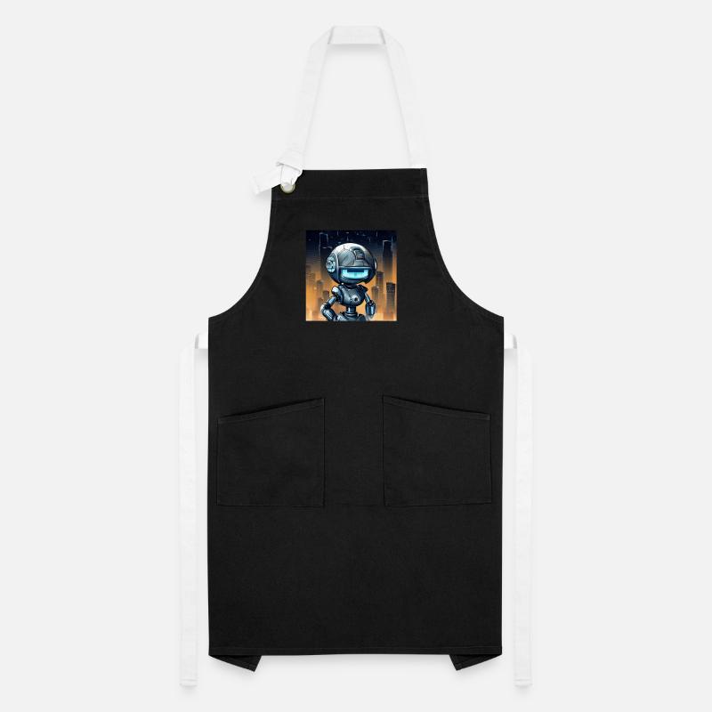 Robot mignon Tablier contrasté