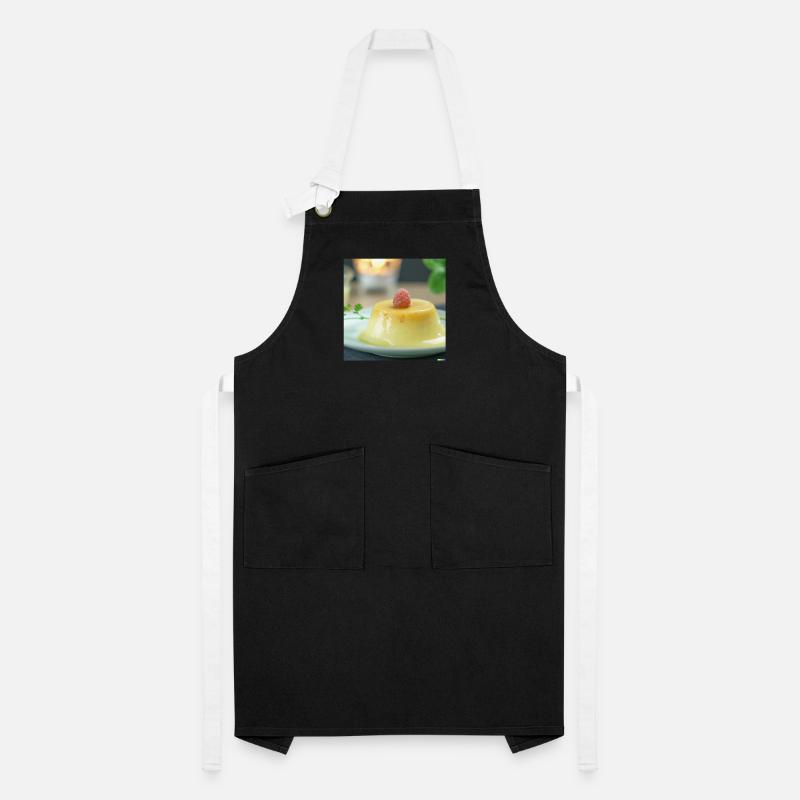 Custard in pudding Artisan Apron
