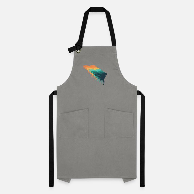 Retro breakdance Artisan Apron