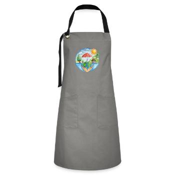 Climate protection - Artisan Apron - grey/black - Front - Zoe (177cm)