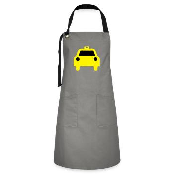 taxi - Artisan Apron - grey/black - Front - Zoe (177cm)
