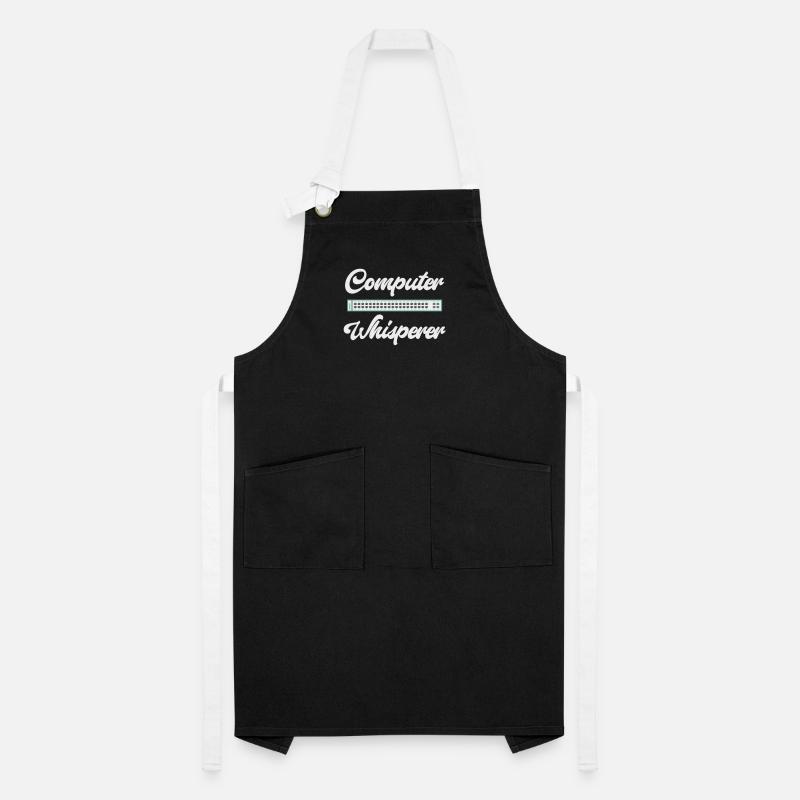 Réseau de support technique informatique Computer Whisperer Tablier contrasté
