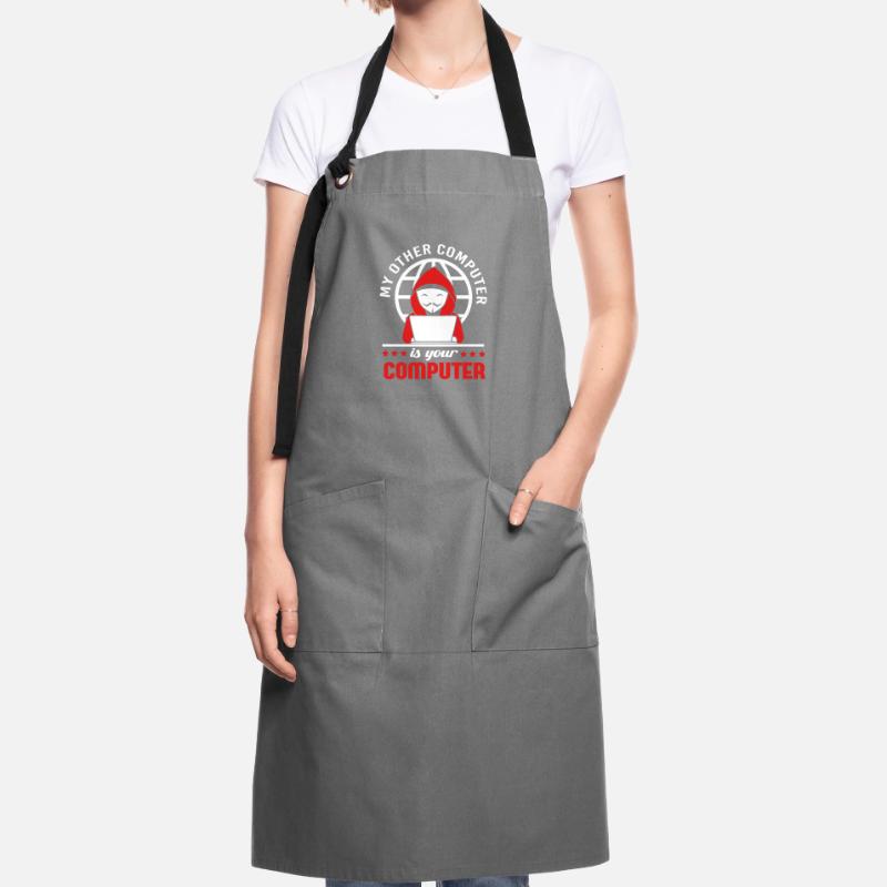 Cybersecurity Cyber Programmer Hacker Artisan Apron