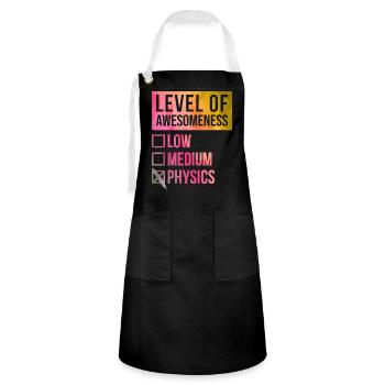 Physics - Artisan Apron - black/white - Front - Zoe (177cm)