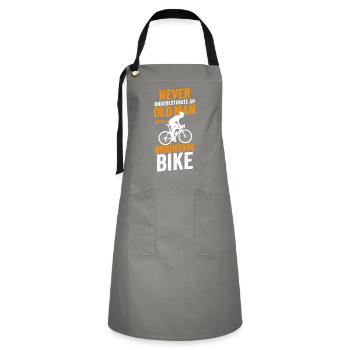 mountain bike - Artisan Apron - grey/black - Front - Zoe (177cm)
