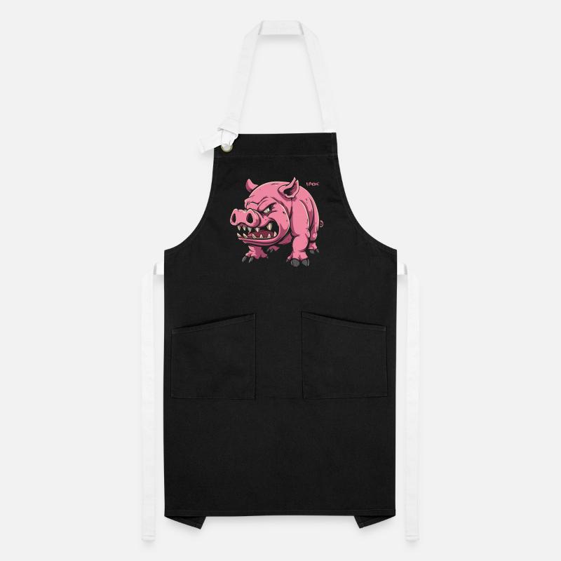 Cochon mignon de compagnie Tablier contrasté