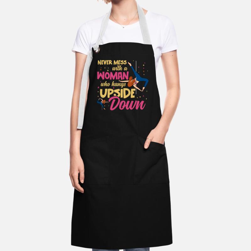Pole Dance Dancing Pole Dance Dancer Artisan Apron