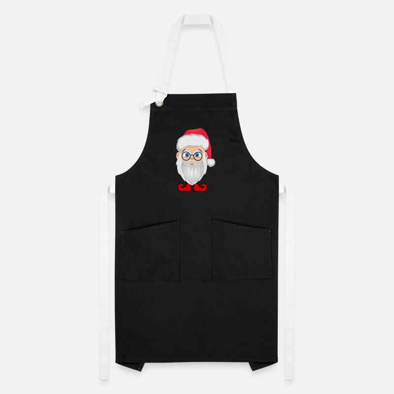 Weihnachtsmann Kontrastschürze