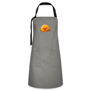 Merry Cloudberry - Don du Grand Nord - Tablier contrasté - gris/noir - Devant - Zoe (177cm)