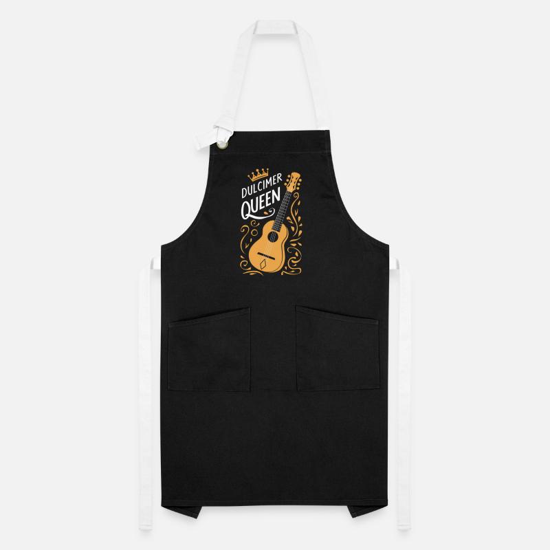 Gift for dulcimer lover Artisan Apron