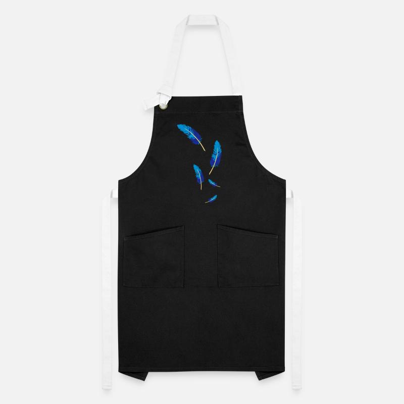 feather light fly airy fluffy Artisan Apron