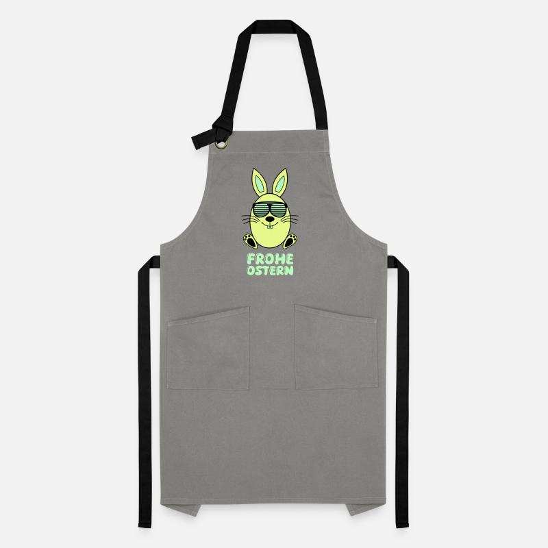 Happy Easter Bunny Artisan Apron