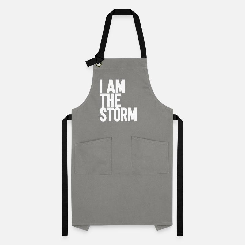 Ich bin der Sturm Kontrastschürze