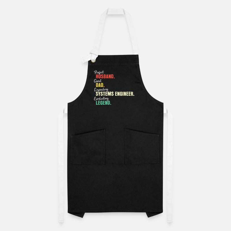 Systems Engineer Dad Artisan Apron