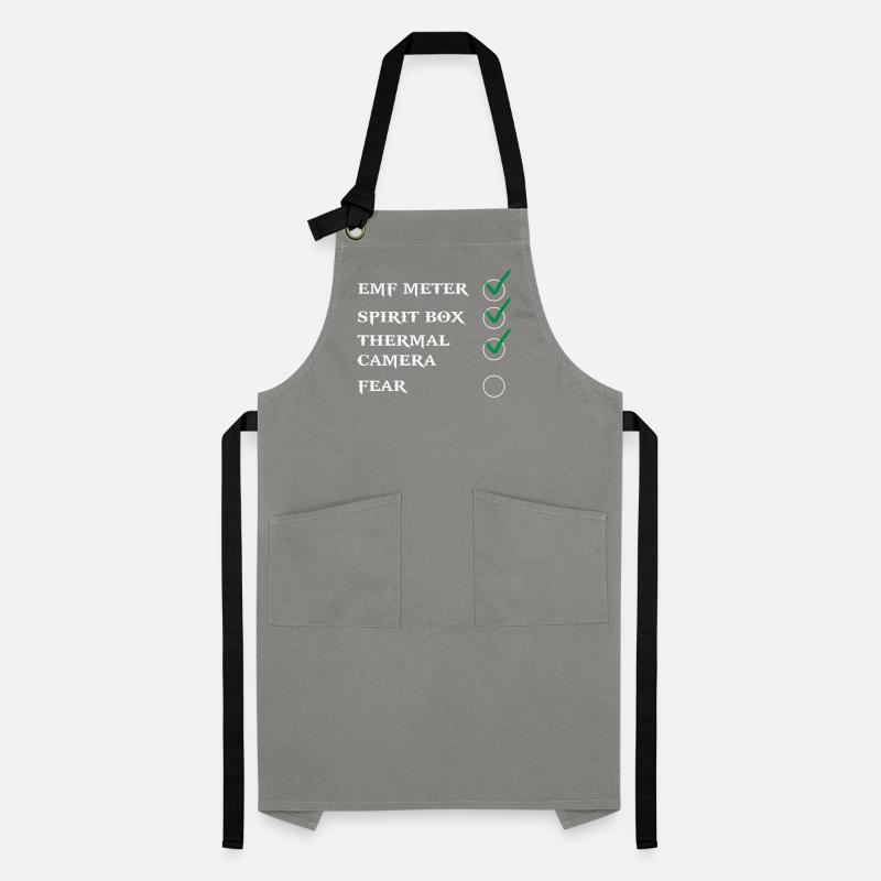 Ghost Hunter, EMF meter, thermal camera Artisan Apron