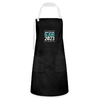 Grande Canarie 2023 (Garantie du prix le plus bas) - Tablier contrasté - noir/blanc - Devant - Zoe (177cm)