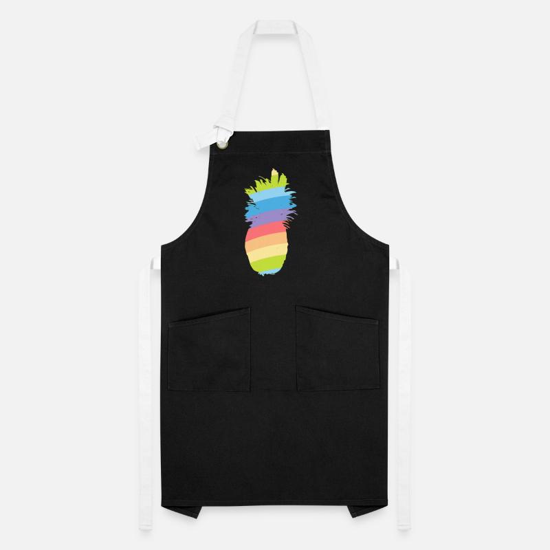 Rainbow - pineapple Artisan Apron