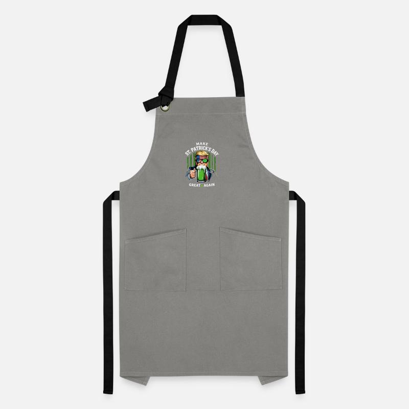Make St Patrick's Day Great Again Celebration Artisan Apron