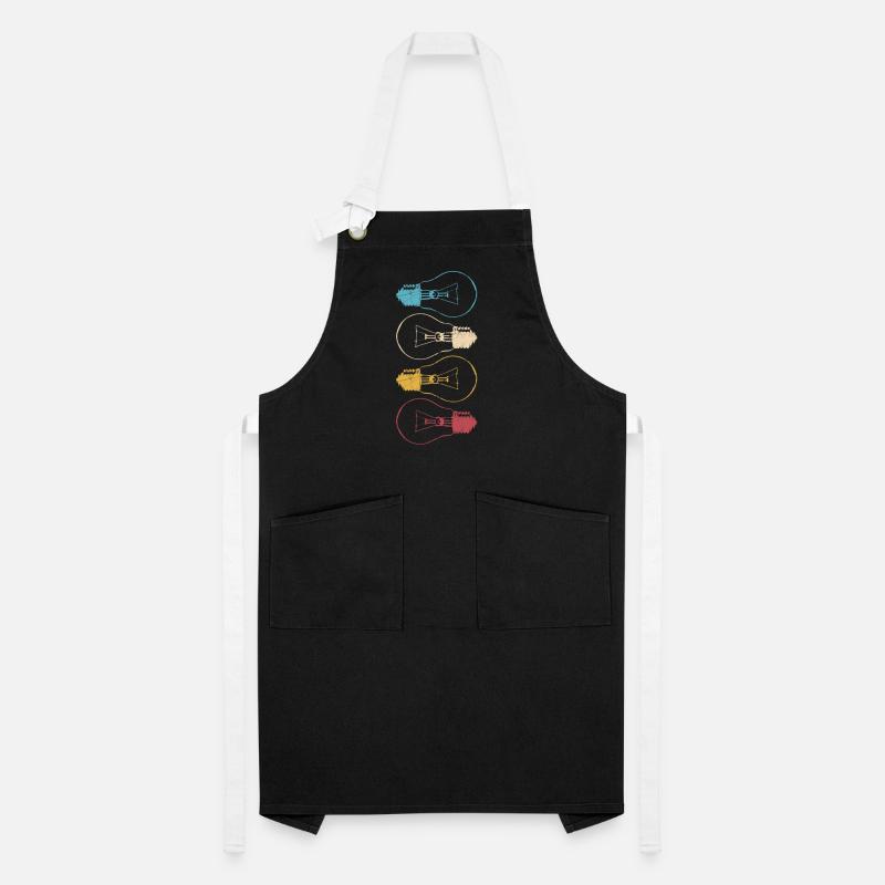 Idea Light Bulb Light Brain Cool Lamp Thinking 2 Artisan Apron
