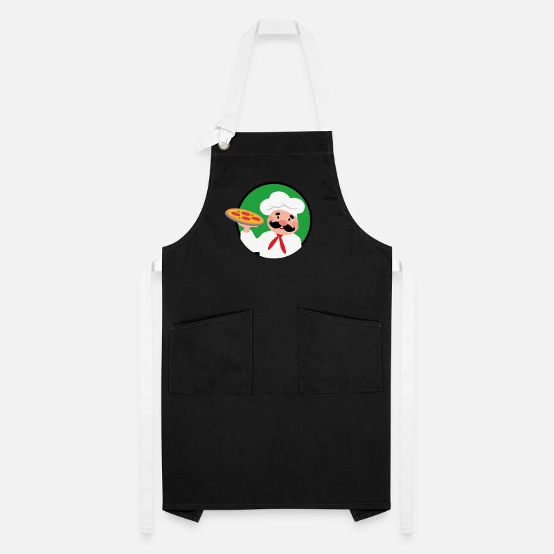 Pizzabäcker Kontrastschürze