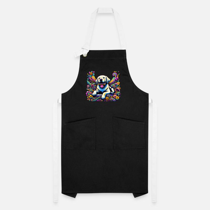 Labrador Harmonica Symphony Artisan Apron