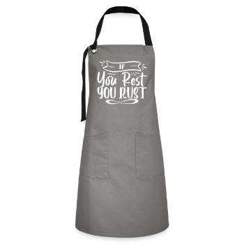 Funny Quotes And Jokes Hilarious Sayings And Humor - Kontrastschürze - Grau/Schwarz - Vorne - Zoe (177cm)
