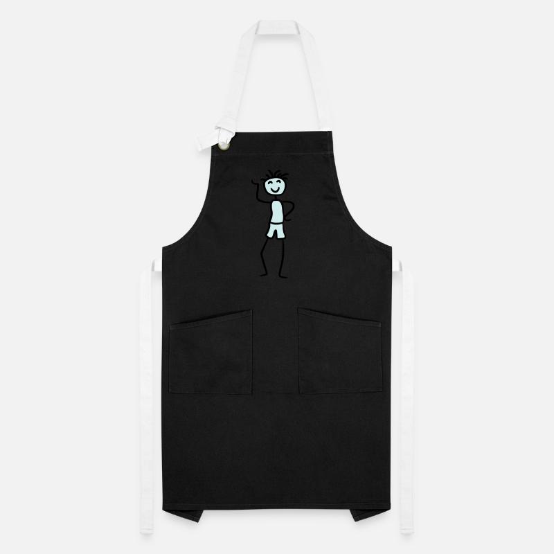 Happy cool boy Artisan Apron