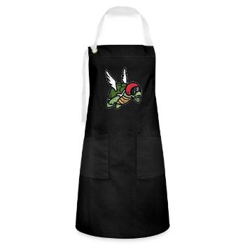 turtle - Artisan Apron - black/white - Front - Zoe (177cm)