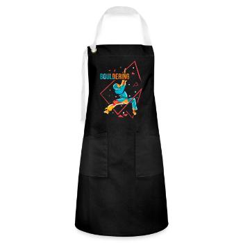 bouldering - Artisan Apron - black/white - Front - Zoe (177cm)