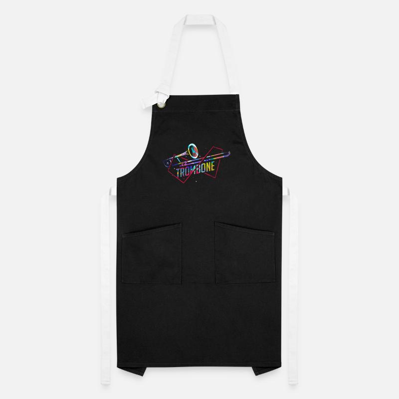 Trombone Gift Artisan Apron