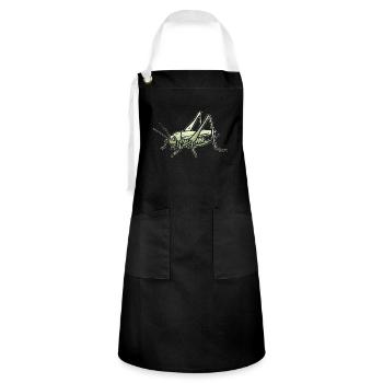 grasshopper - Artisan Apron - black/white - Front - Zoe (177cm)