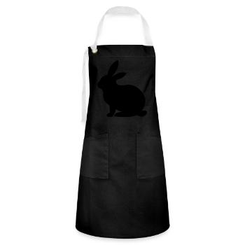 Rabbit - Artisan Apron - black/white - Front - Zoe (177cm)