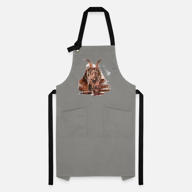 Krampus Percht Devil 2314 Tablier contrasté