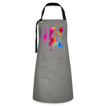 14 YEARS 14TH BIRTHDAY - Artisan Apron - grey/black - Front - Zoe (177cm)