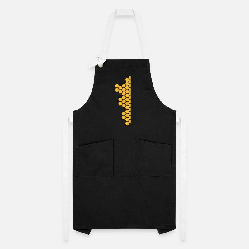 Honeycombs Pattern Artisan Apron