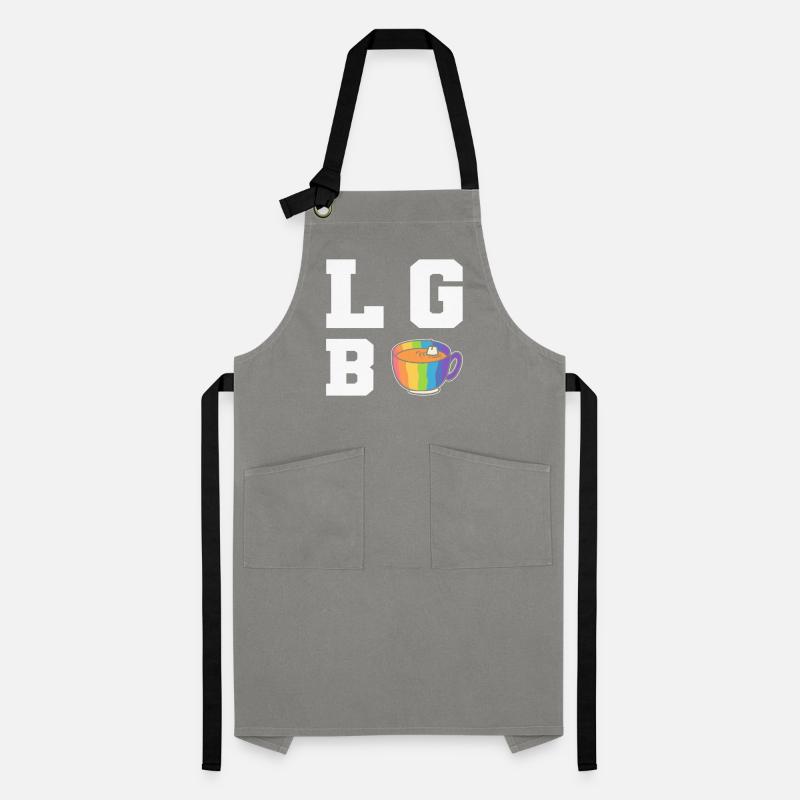 Lgb-Tea Schwul oder lesbisch Kontrastschürze