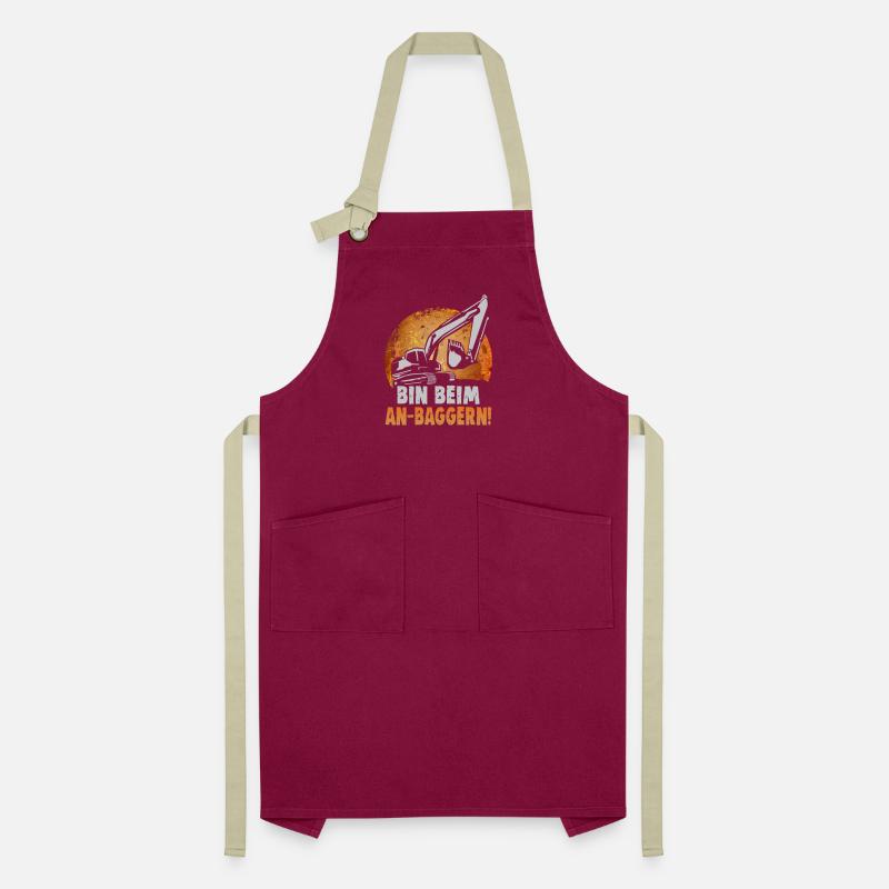 Crane operator design for excavator operators and construction workers Artisan Apron
