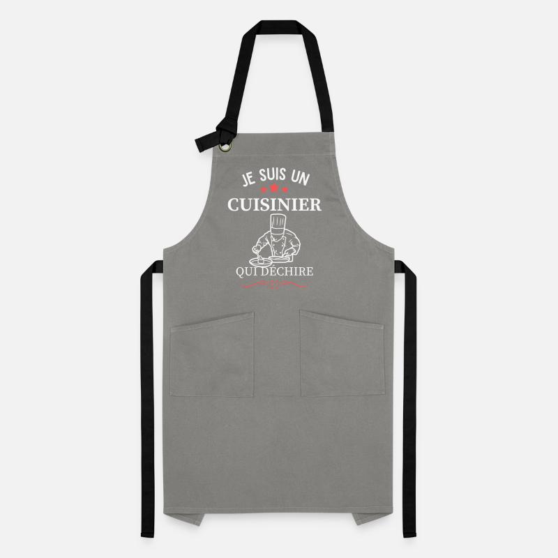 Cook Who Tears Artisan Apron