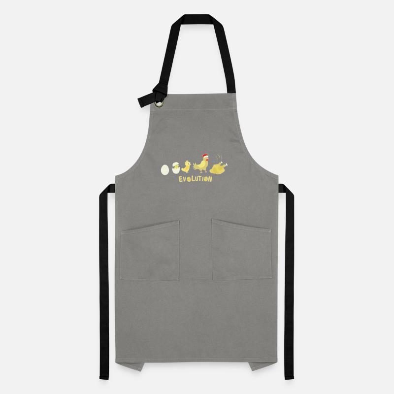 Evolution Egg Chicken Roast Chicken BBQ Barbecue Artisan Apron