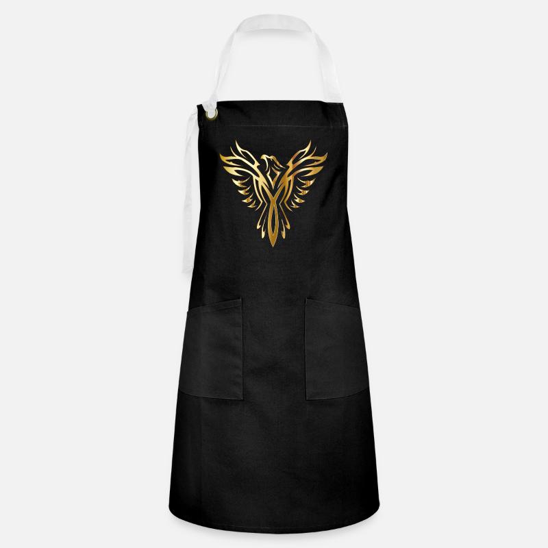 Phoenix Phoenix - Artisan Apron - black/white
