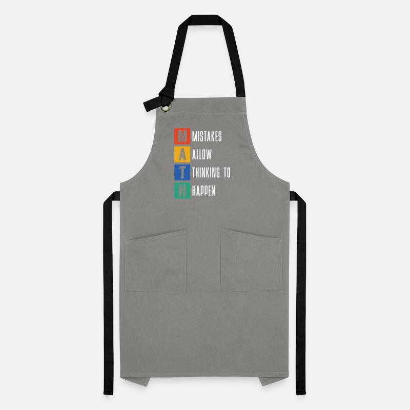 Mathematics Science Nerd Gift Math Artisan Apron